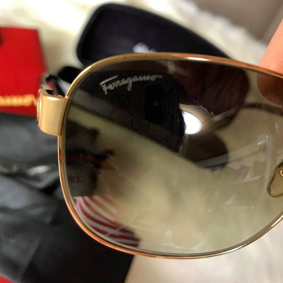 Authentic Salvatore Ferragamo Sunglass - Picture 3 of 8
